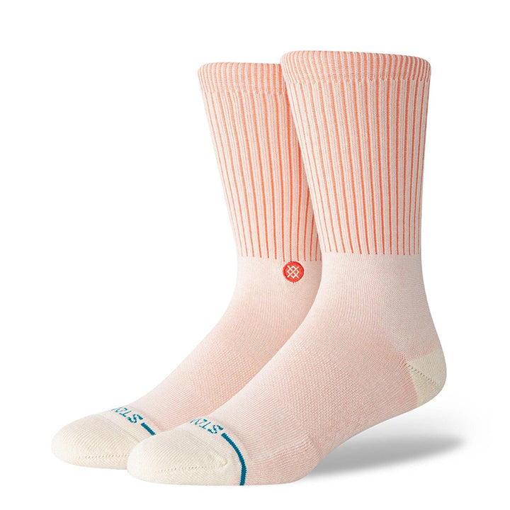 Stance icon pop crew coral