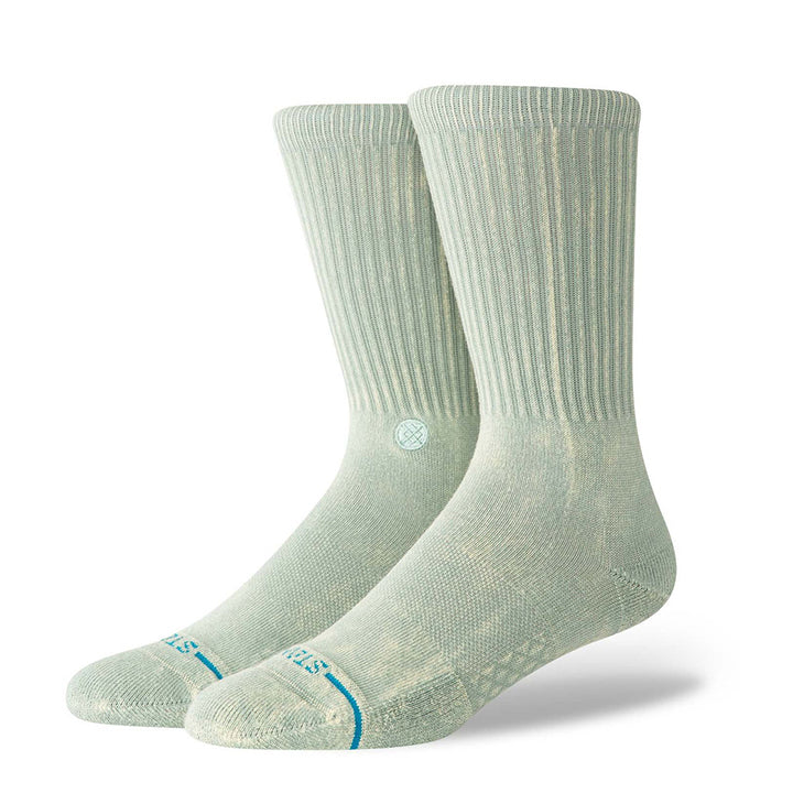 Stance Icon Dyed Crew Seagreen