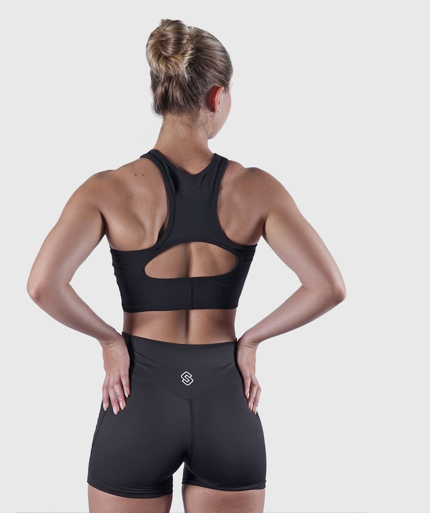 Pro Bra Donna Nero - STMN Fitness
