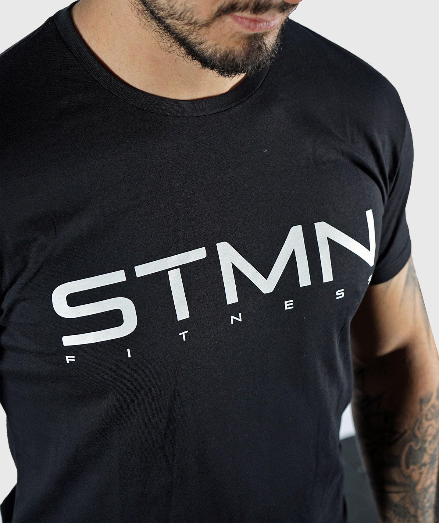T-shirt Competitor Uomo Nera - STMN Fitness