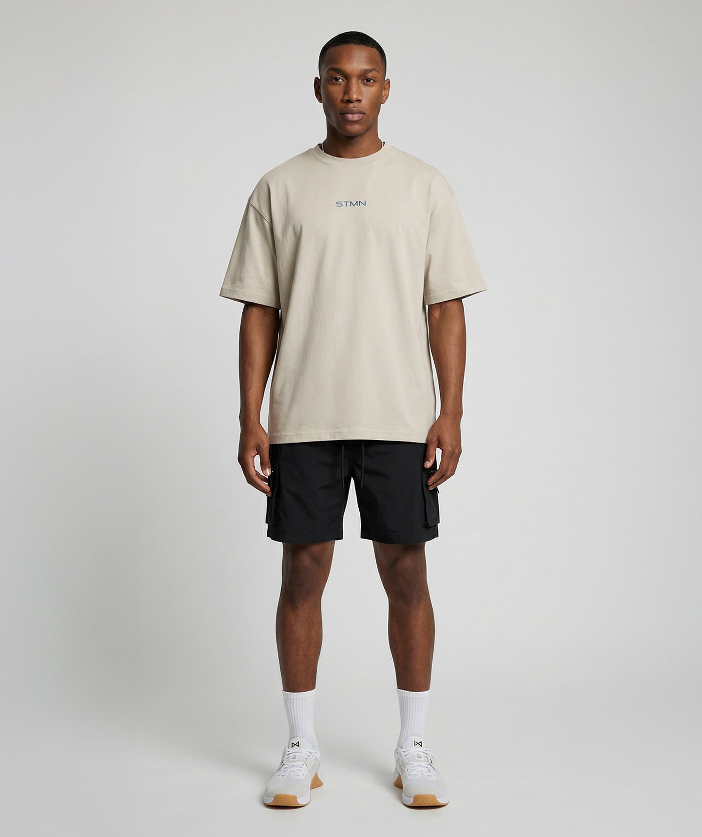 T-Shirt "MIAMI BEACH 2026" Limited Ed. LooseFit Beige