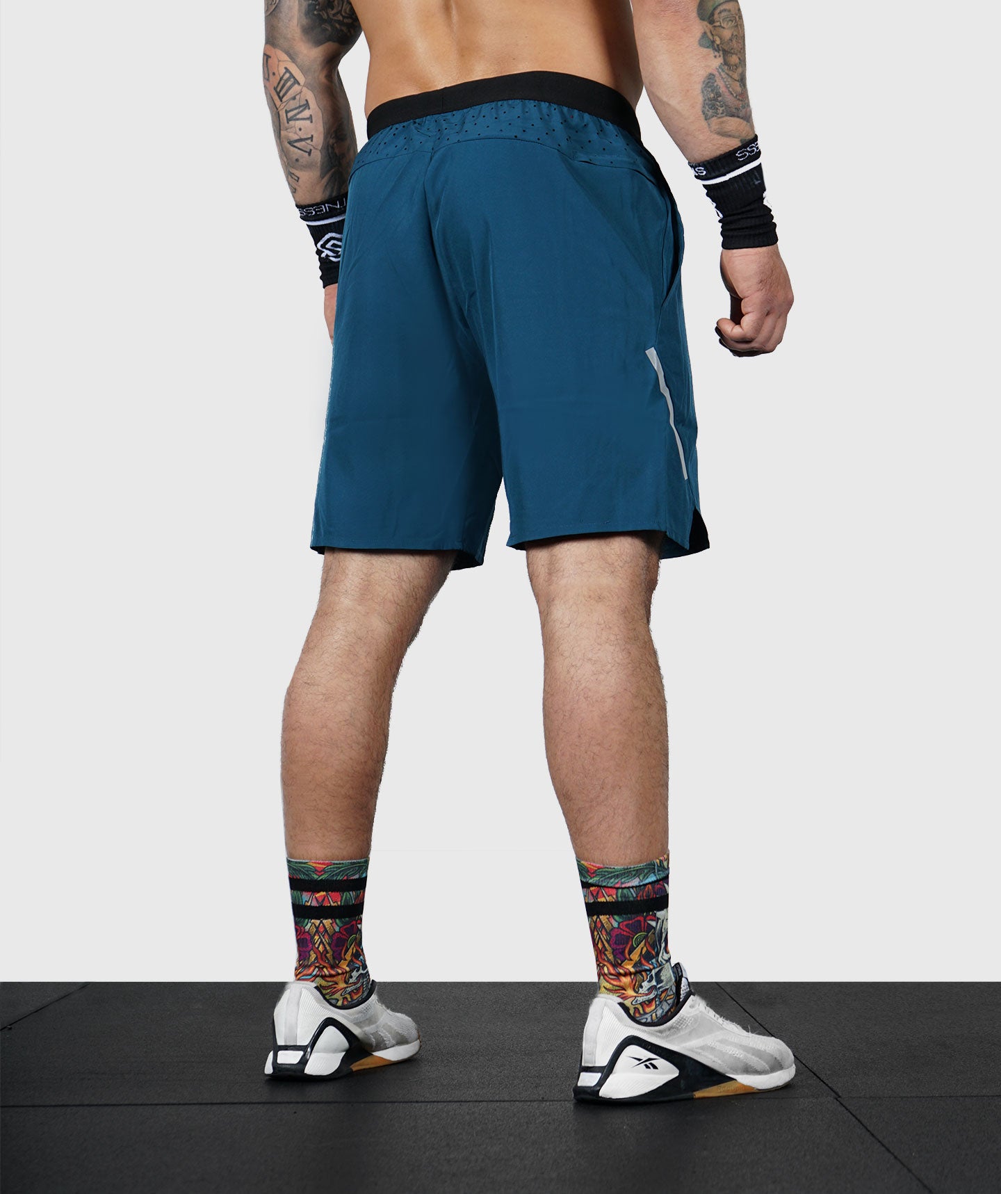 WorkOut Shorts Uomo Blu - STMN Fitness