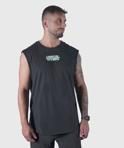 Canotta "Bubble" Loose-Fit Black
