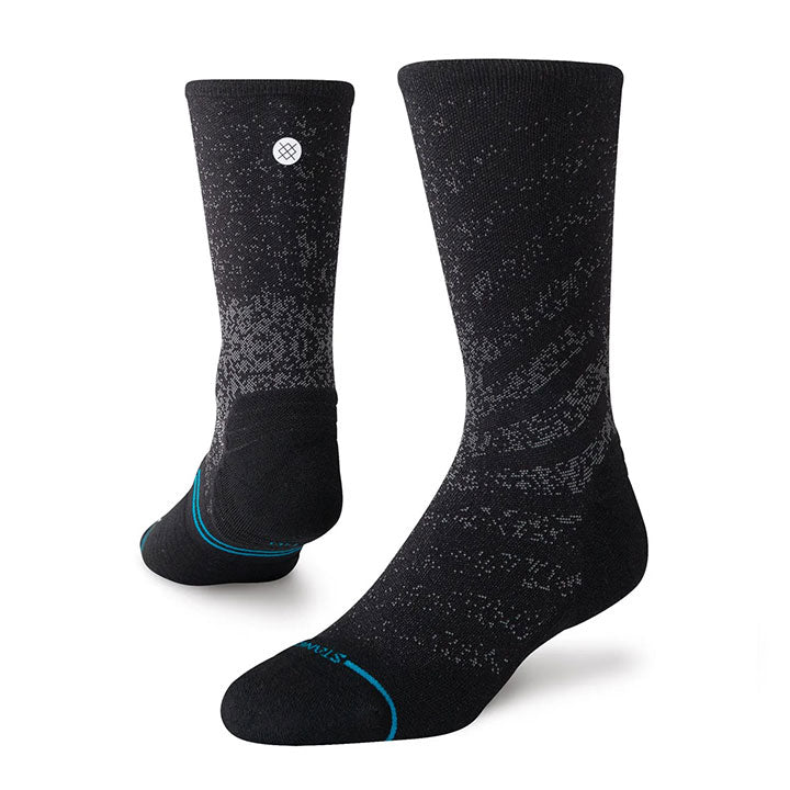 Stance Socks Run Light Crew Black