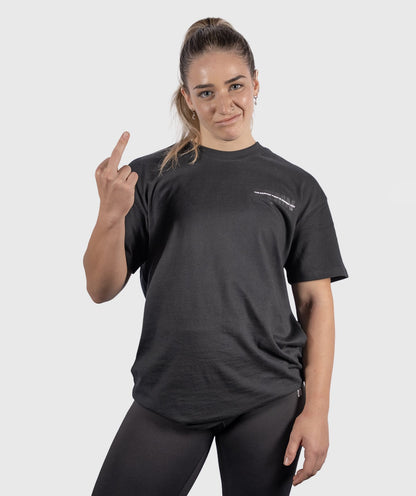 <tc>T-shirt</tc> „DOWNTOWN“ Limited Ed. Loose-Fit Schwarz Unisex