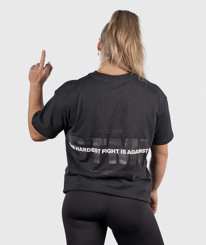 <tc>T-shirt</tc> „DOWNTOWN“ Limited Ed. Loose-Fit Schwarz Unisex