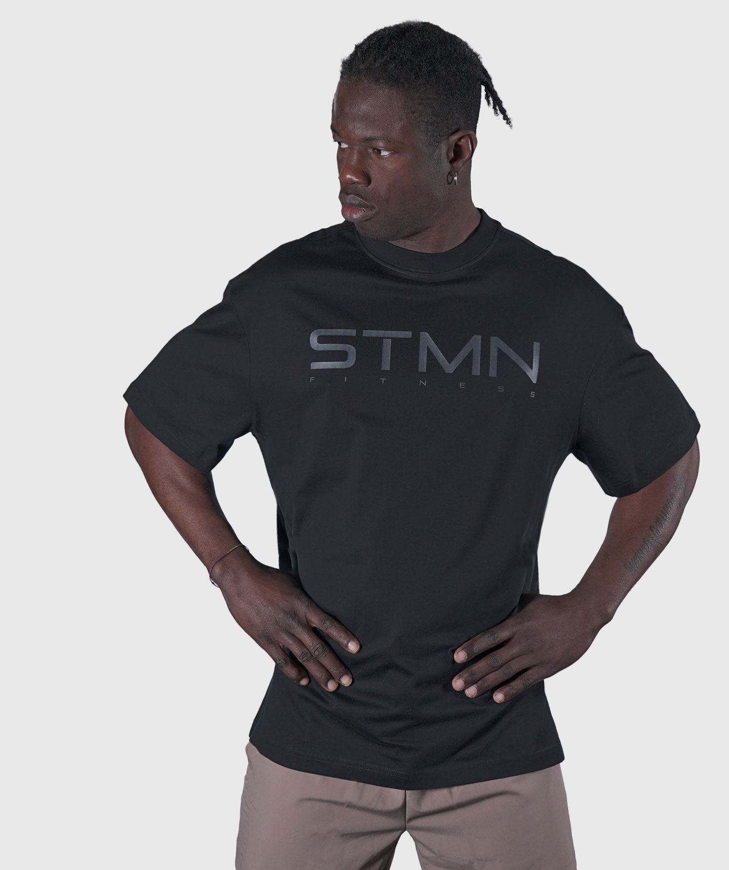 <tc>T-shirt</tc> &quot;LOGO&quot; Loose Fit Black Unisex