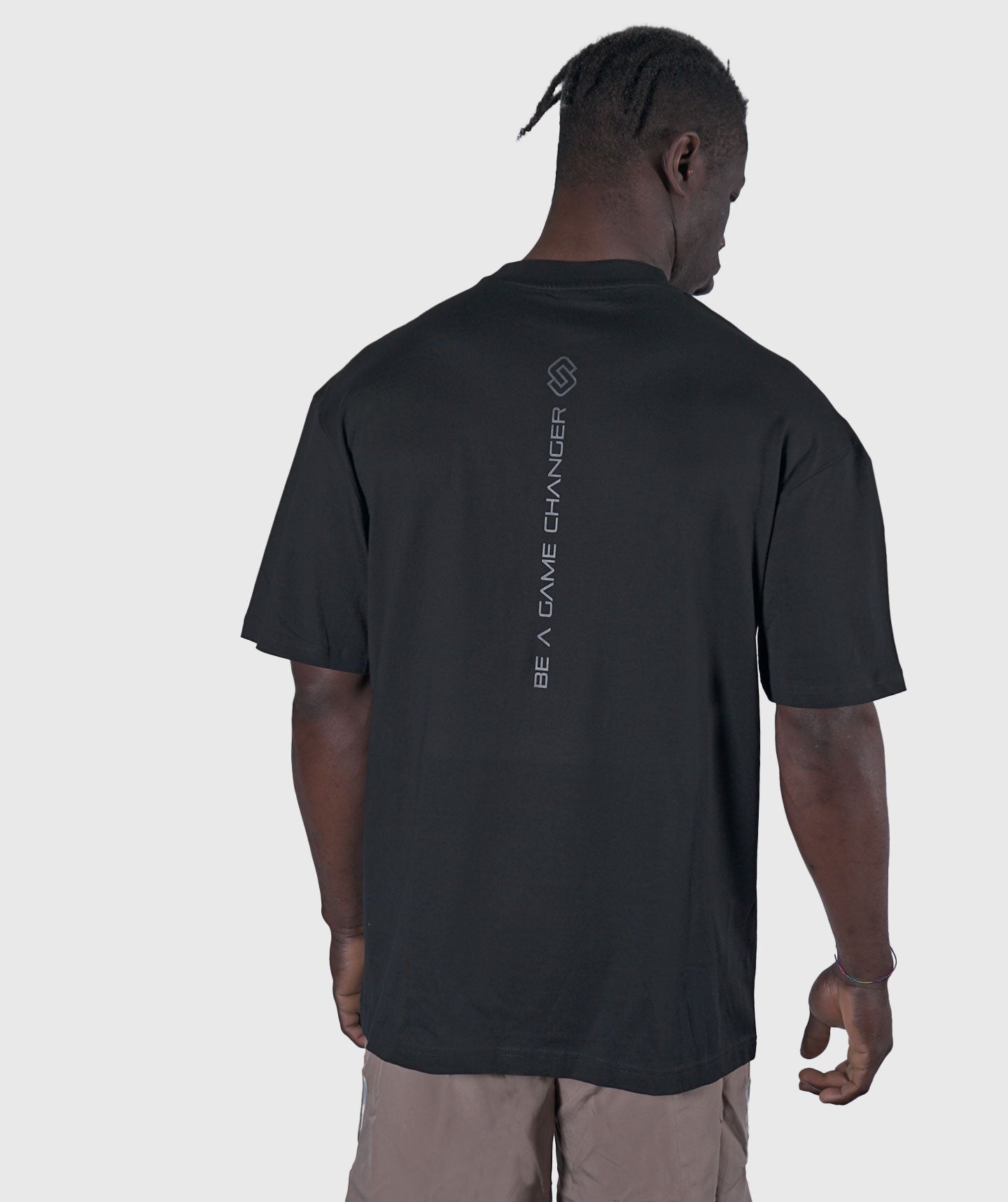 <tc>T-shirt</tc> &quot;LOGO&quot; Loose Fit Black Unisex