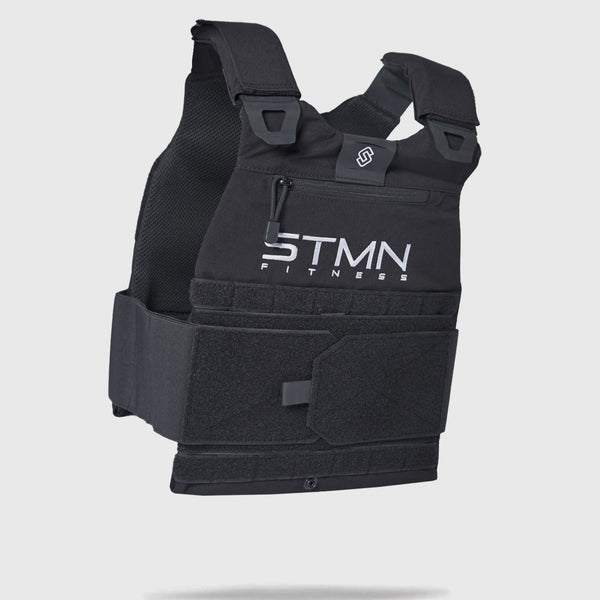 Essential Vest Plate Carrier nero unisex (Vuoto) - STMN Fitness
