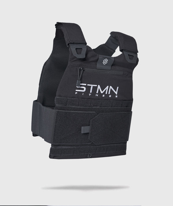 Essential Vest Plate Carrier nero unisex (Vuoto) - STMN Fitness