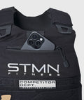 Essential Vest Plate Carrier nero unisex (Vuoto) - STMN Fitness