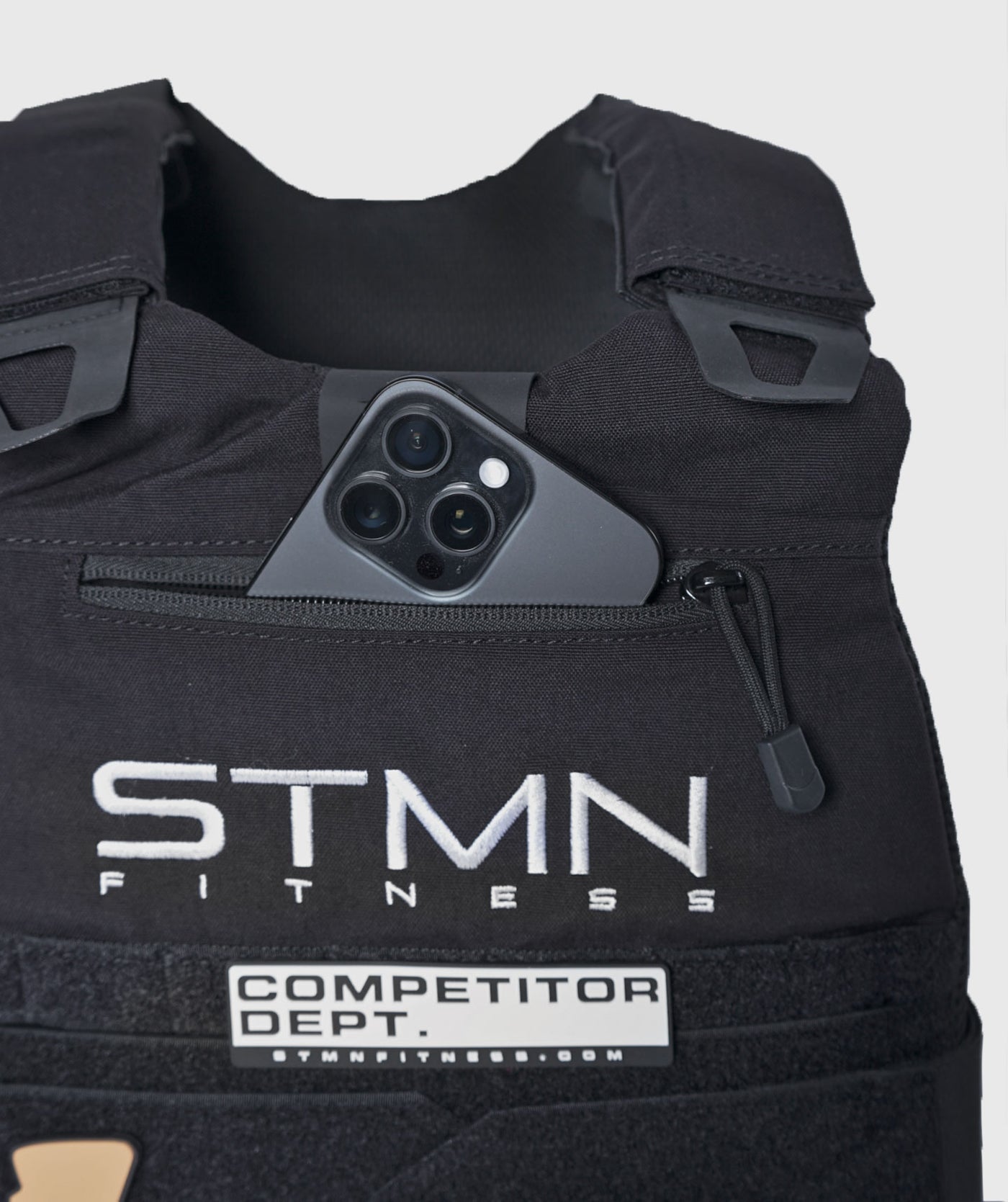 Essential Vest Plate Carrier nero unisex (Vuoto) - STMN Fitness