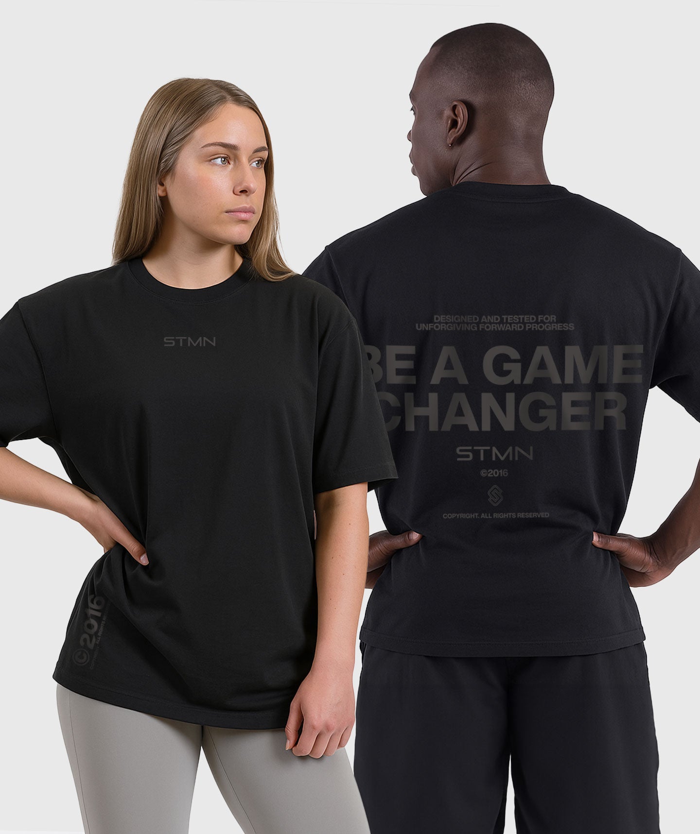 <tc>T-shirt</tc> &quot;BE A GAME CHANGER&quot; Loose-Fit Schwarz
