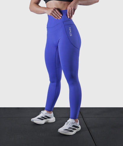 Formation des leggings bleus