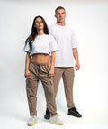 "BE A GAME CHANGER" Loose-Fit Tee SOLID White Unisex - STMN Fitness