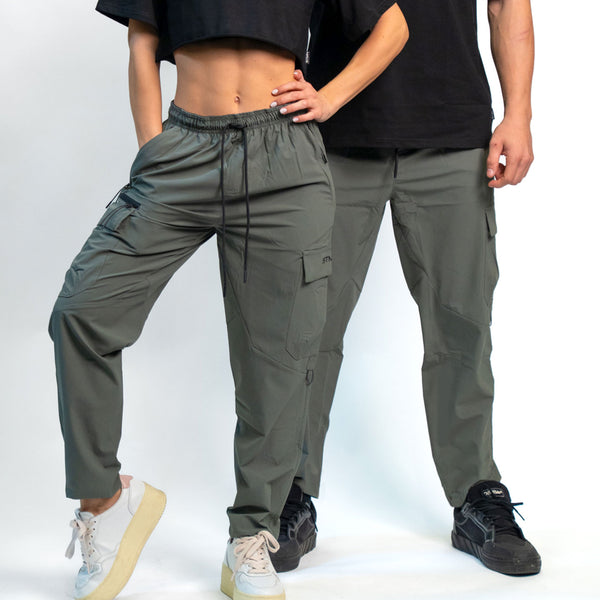 Pantalone Cargo SOLID Green Unisex - STMN Fitness