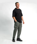 Pantalone Cargo SOLID Green Unisex - STMN Fitness
