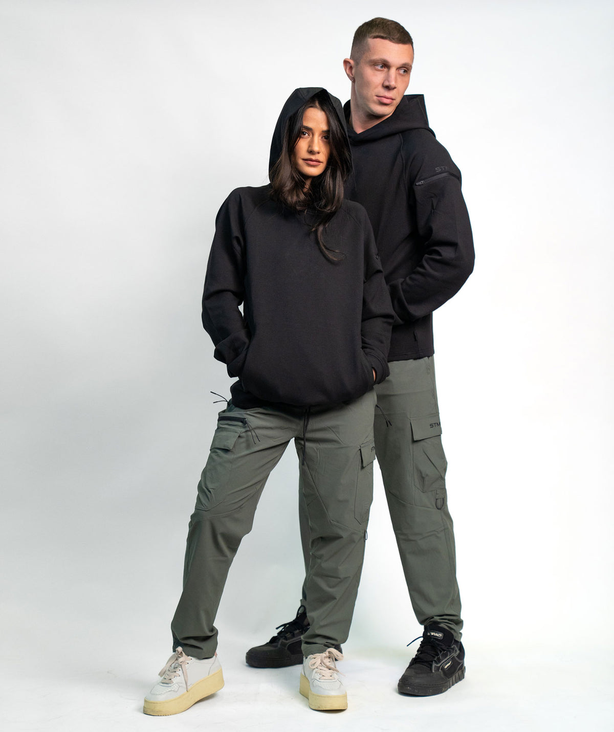 Pantalone Cargo SOLID Green Unisex - STMN Fitness