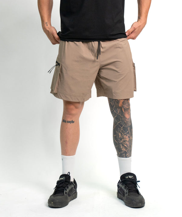 Cargo Shorts SOLID Sand - STMN Fitness