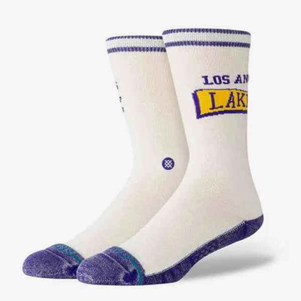 Stance Socks Lakers Victory Crew - STMN Fitness