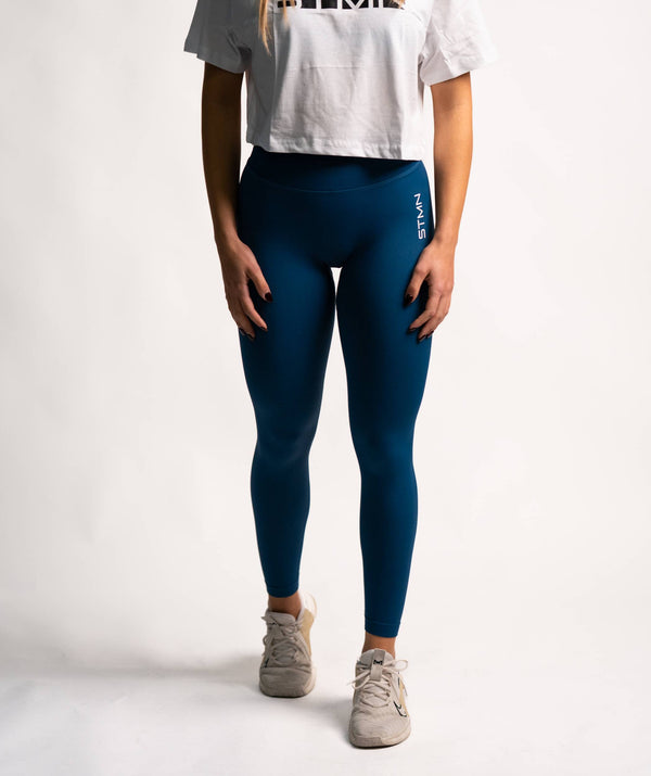 B-Training Seamless Leggings Blu - STMN Fitness