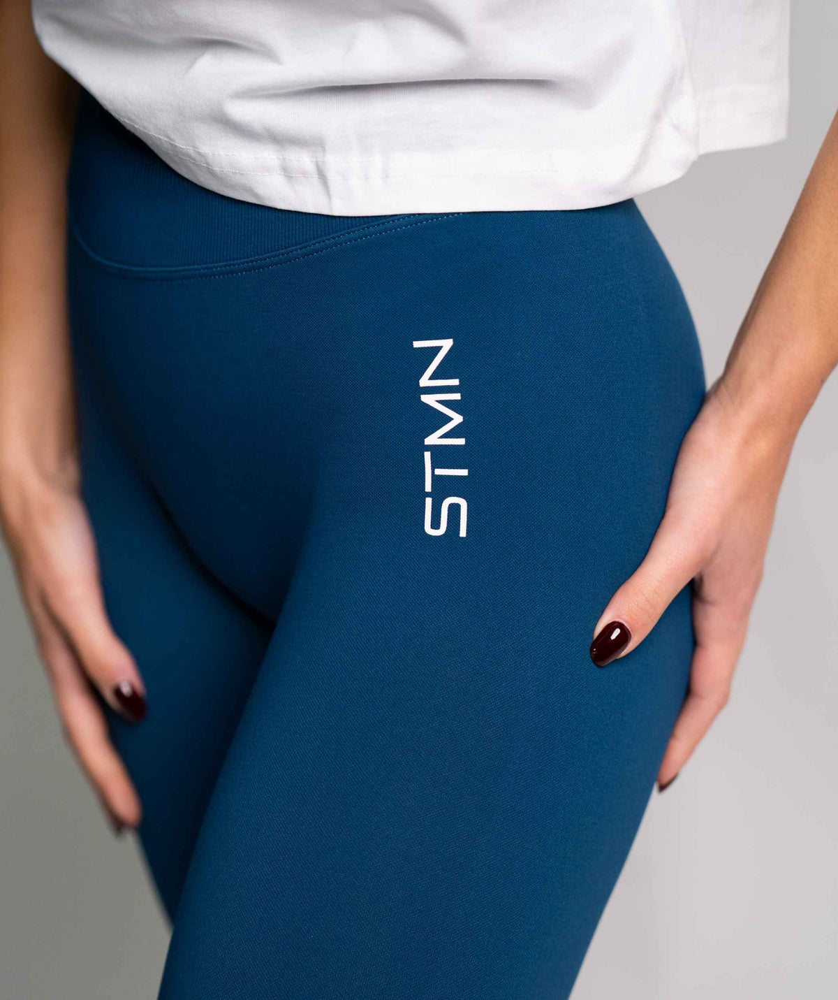 B-Training Seamless Leggings Blu - STMN Fitness