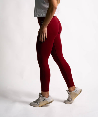 B-Training Seamless Leggings Burgundy