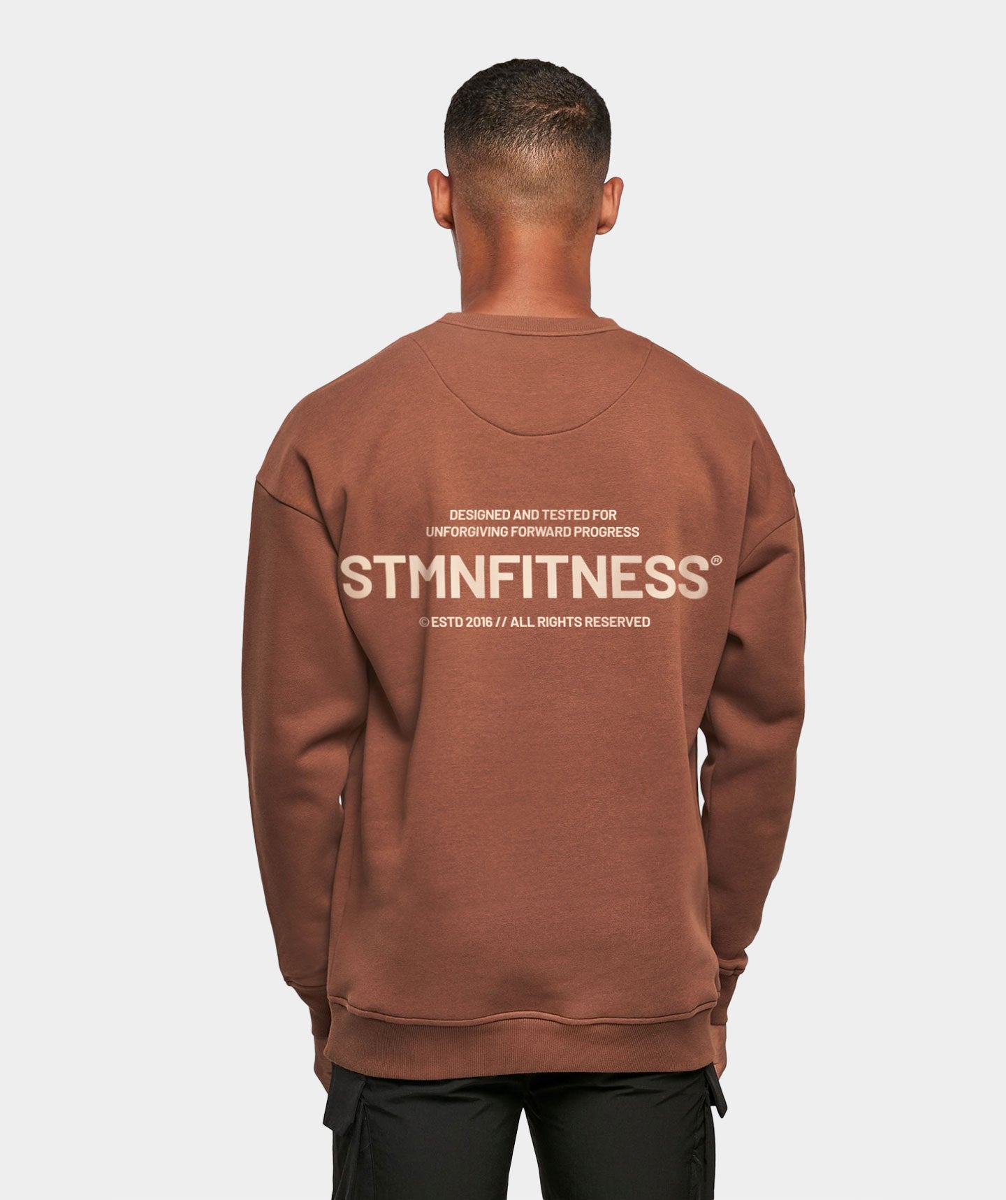 Felpa girocollo ICON Chocolate Unisex