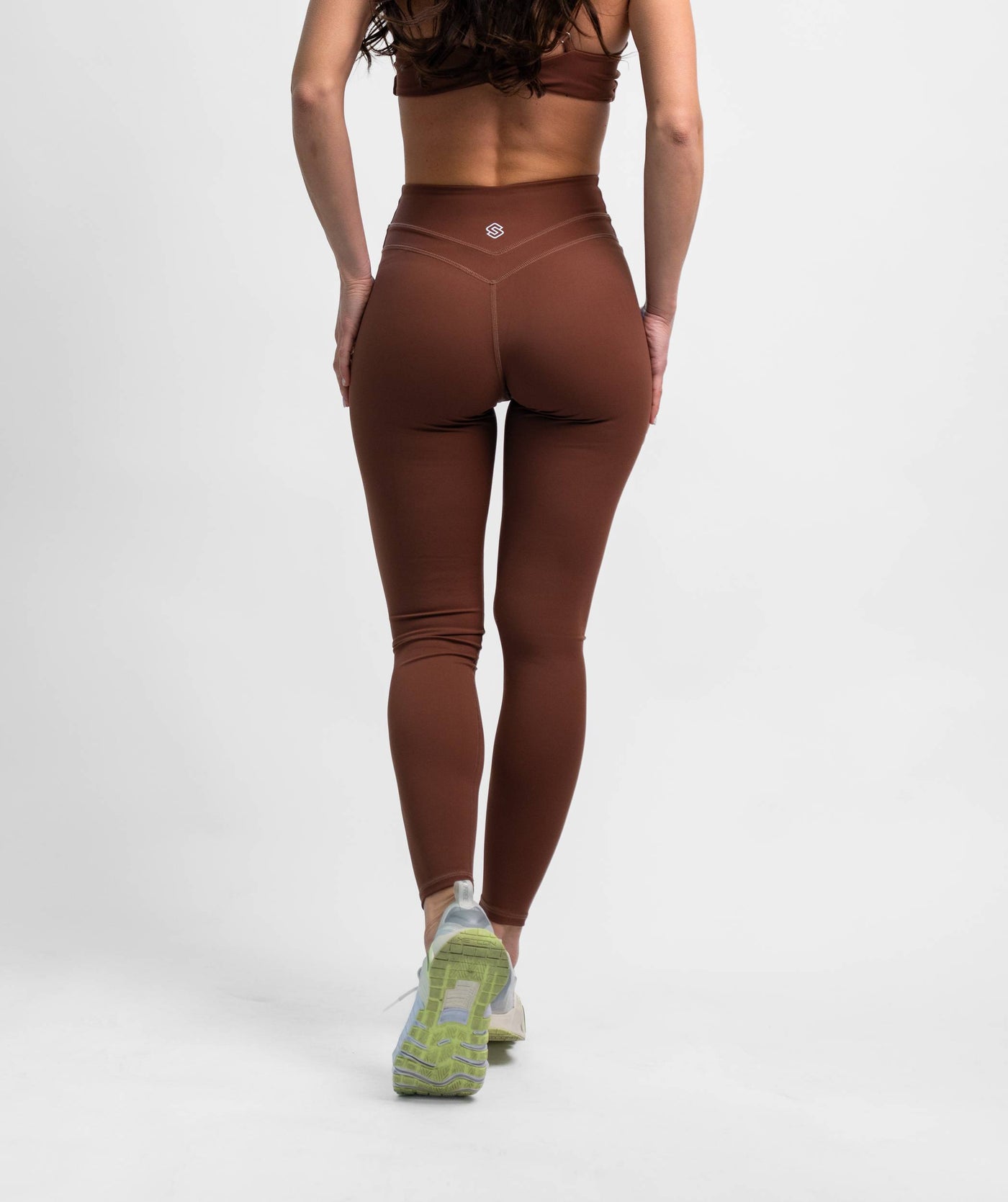 Wave Leggings Chocolate - STMN Fitness