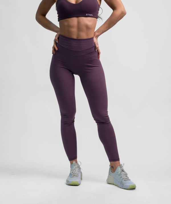 Wave Leggings Mauve - STMN Fitness