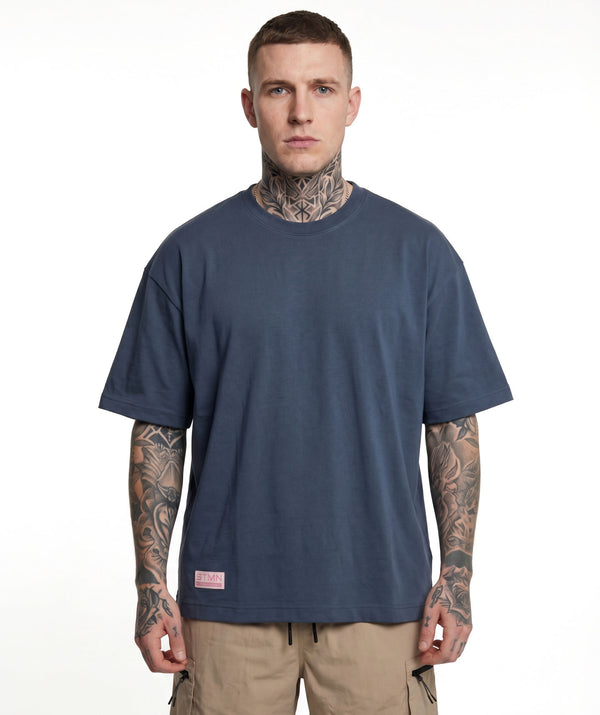 PRE-ORDER "10TH ANNIVERSARY" Loose-Fit Tee Blue / Pink Unisex - STMN Fitness