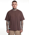 PRE-ORDER "10TH ANNIVERSARY" Loose-Fit Tee Brown / Blue Unisex - STMN Fitness