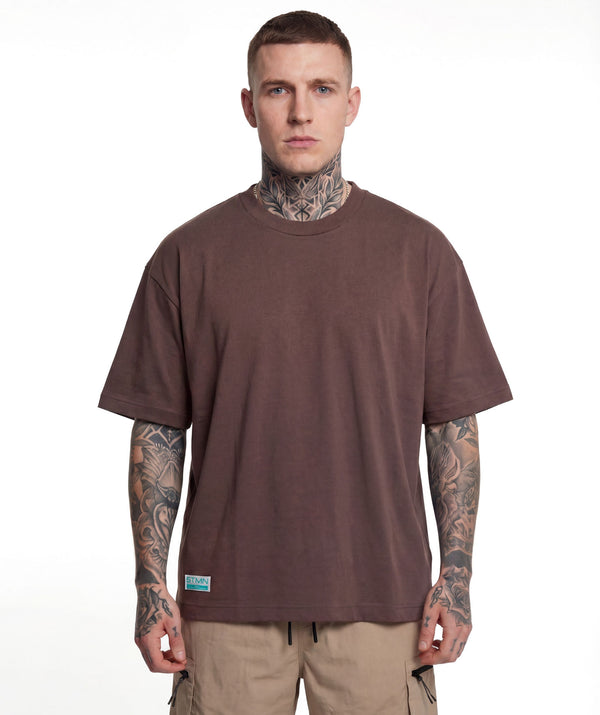 PRE-ORDER "10TH ANNIVERSARY" Loose-Fit Tee Brown / Blue Unisex - STMN Fitness