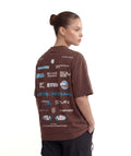 PRE-ORDER "10TH ANNIVERSARY" Loose-Fit Tee Brown / Blue Unisex - STMN Fitness