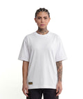 PRE-ORDER "10TH ANNIVERSARY" Loose-Fit Tee Ivory / Orange Unisex - STMN Fitness