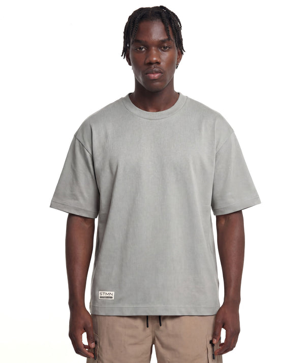 PRE-ORDER "10TH ANNIVERSARY" Loose-Fit Tee Salvia / Dusty Rose Unisex - STMN Fitness