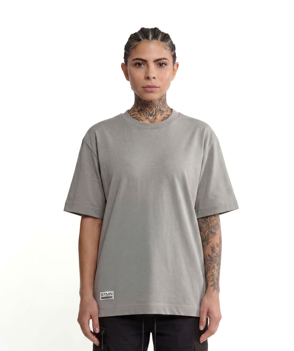 PRE-ORDER "10TH ANNIVERSARY" Loose-Fit Tee Salvia / Dusty Rose Unisex - STMN Fitness