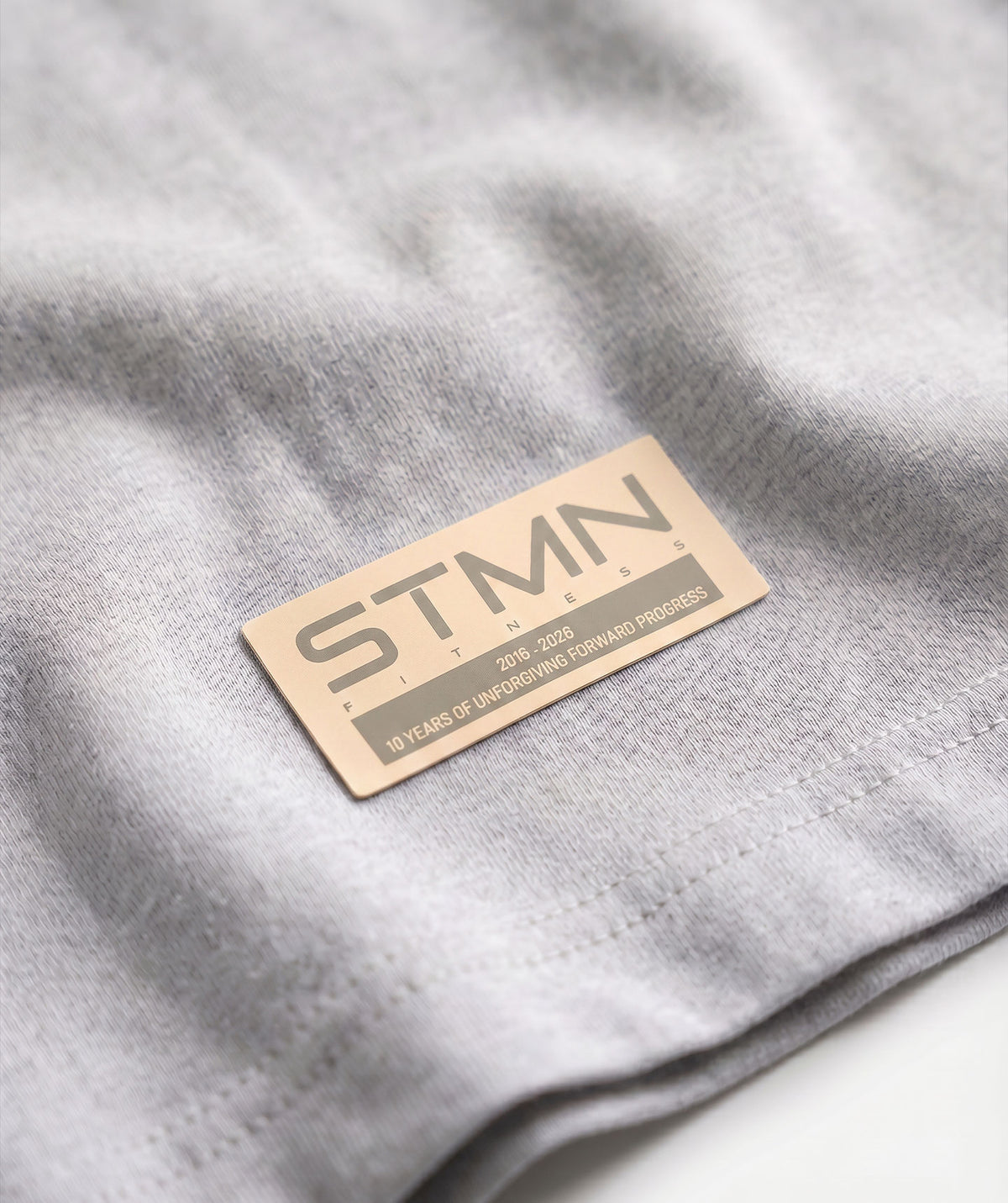 PRE-ORDER "10TH ANNIVERSARY" Loose-Fit Tee Salvia / Dusty Rose Unisex - STMN Fitness