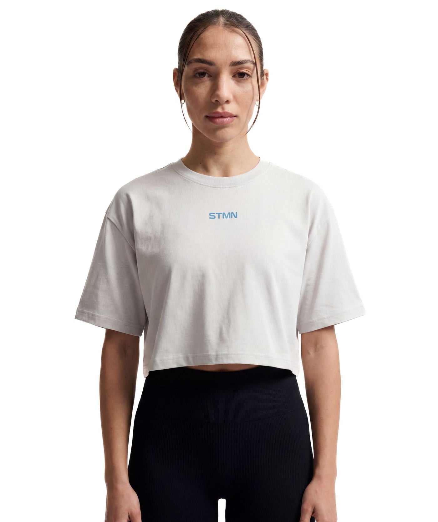 "UFP" Cropped Tee Ice Donna - STMN Fitness