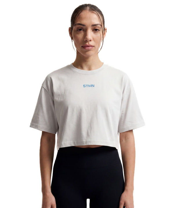 "UFP" Cropped Tee Ice Donna - STMN Fitness