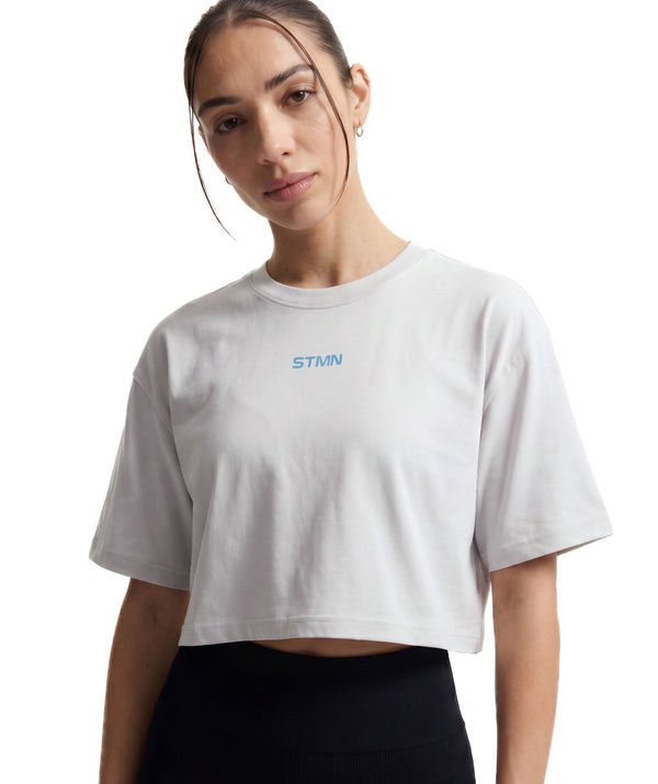 "UFP" Cropped Tee Ice Donna - STMN Fitness