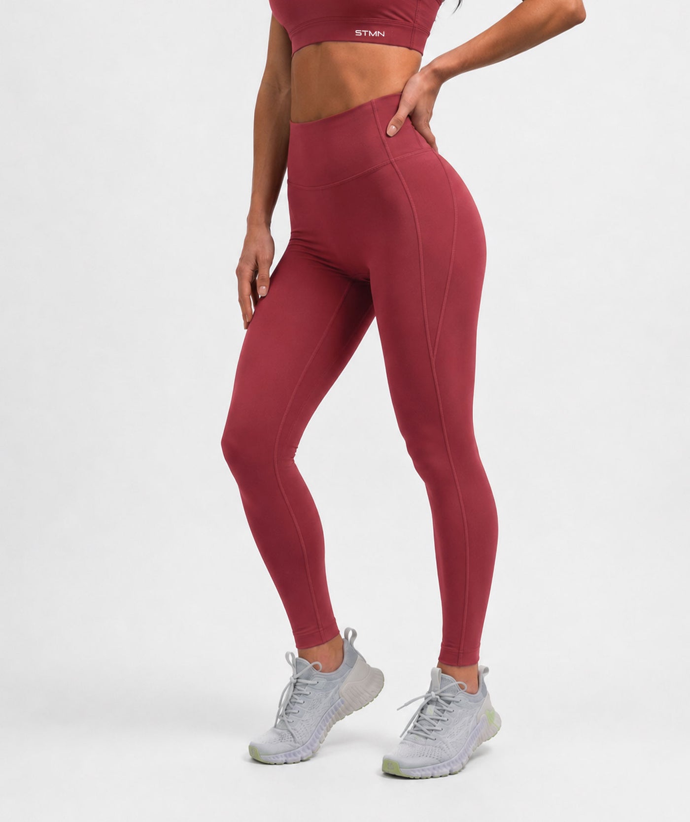 Leggings B-TRAINING Cherry - STMN Fitness