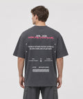 "Italy - Florida" Loose-Fit Tee Grey Unisex - STMN Fitness