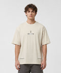 "Italy - Florida" Loose-Fit Tee Sand Unisex - STMN Fitness