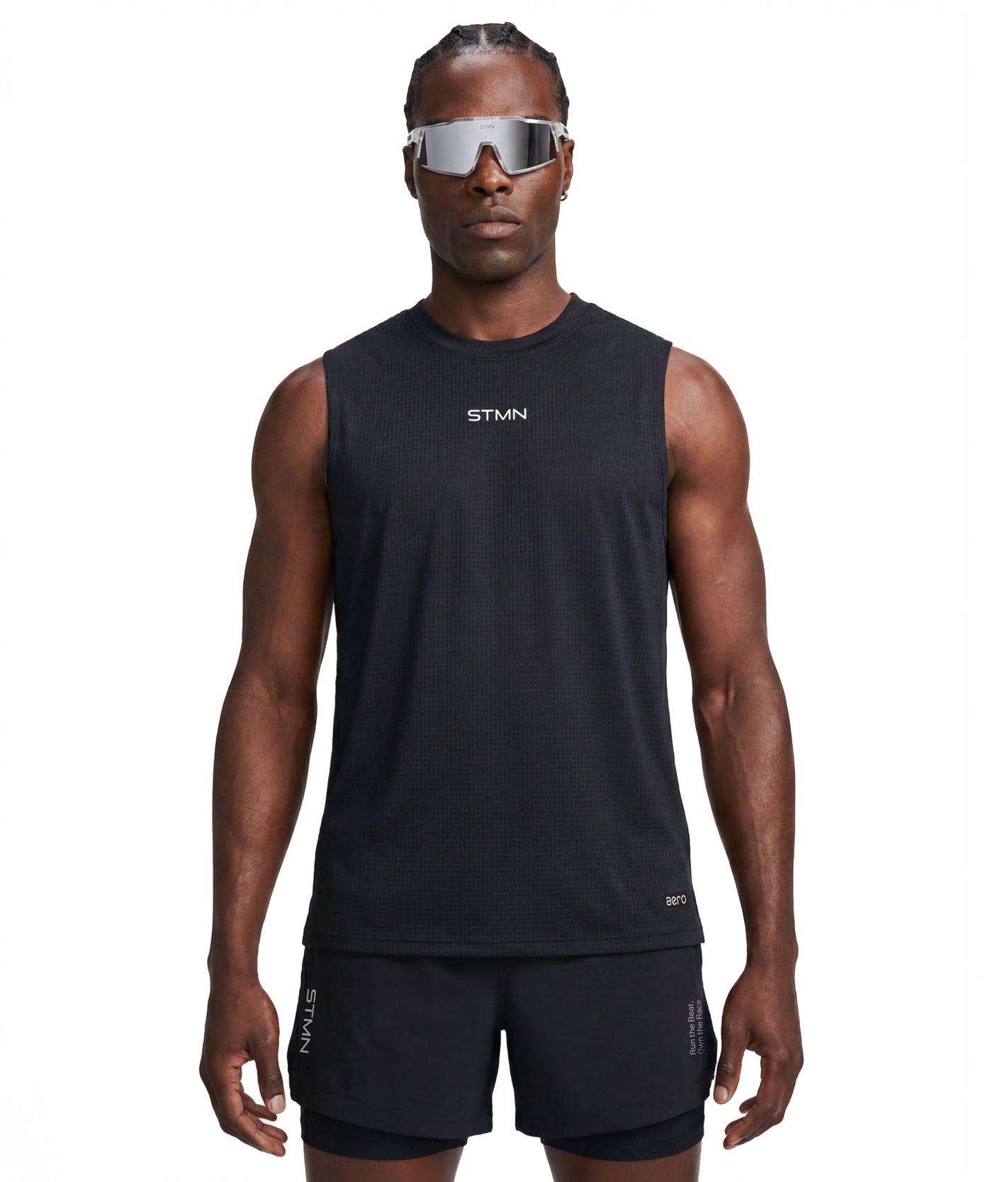PRE-ORDER Canotta AERO Nero Uomo - STMN Fitness
