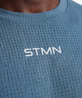 PRE-ORDER Canotta AERO Deep Blue Uomo - STMN Fitness