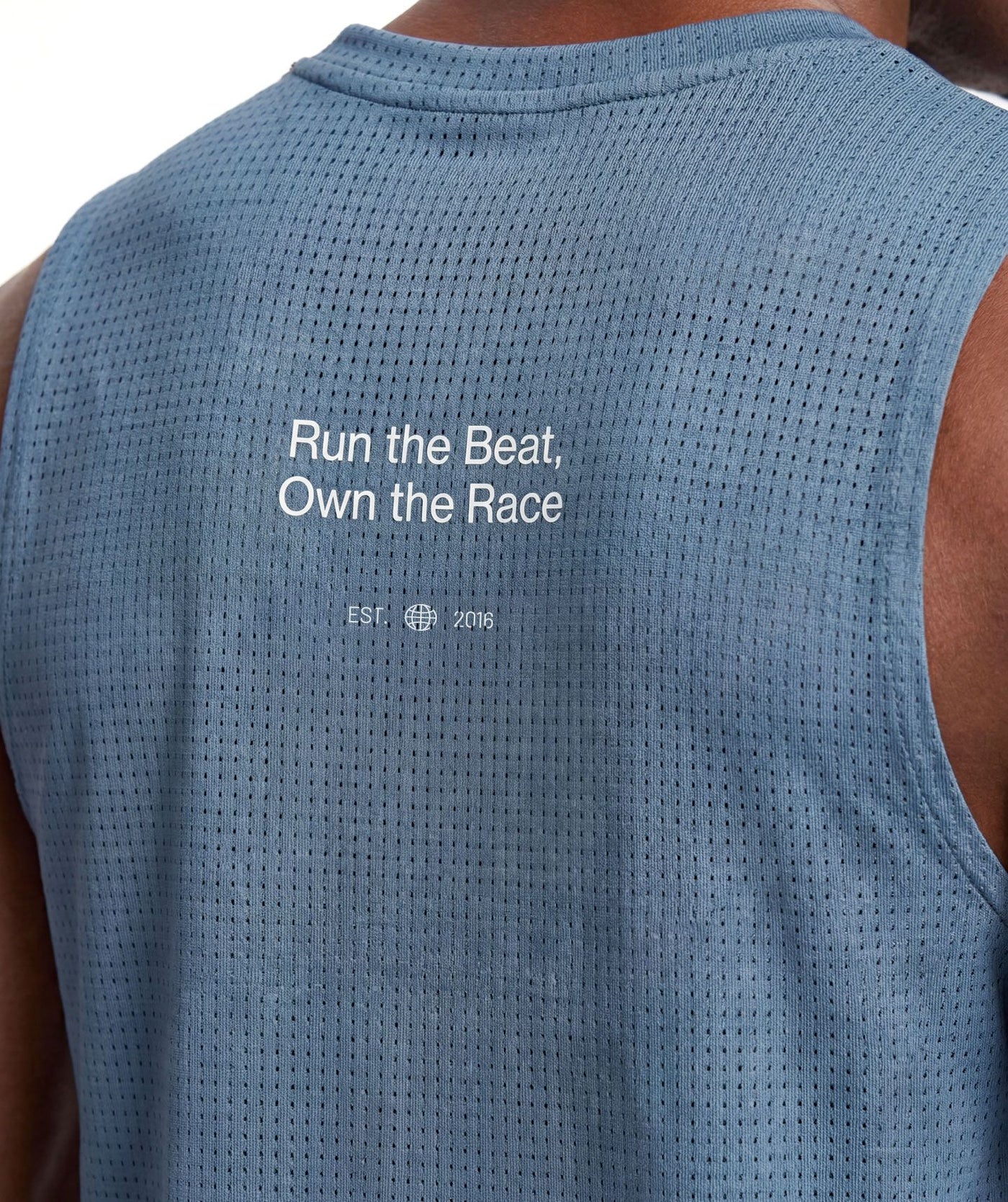 PRE-ORDER Canotta AERO Deep Blue Uomo - STMN Fitness