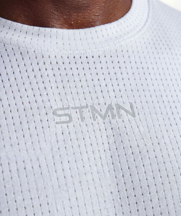 PRE-ORDER Canotta AERO Bianco Uomo - STMN Fitness