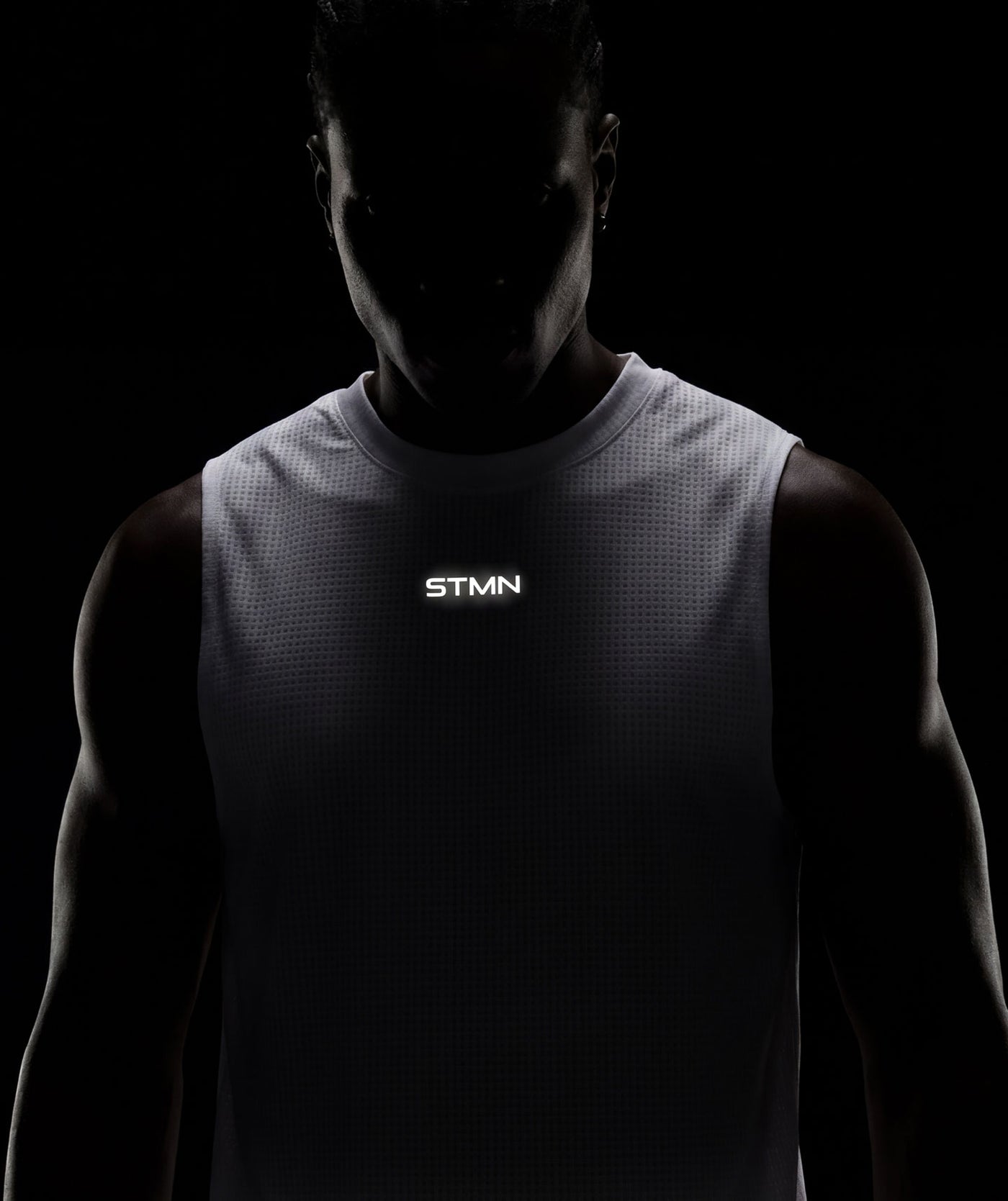 PRE-ORDER Canotta AERO Bianco Uomo - STMN Fitness