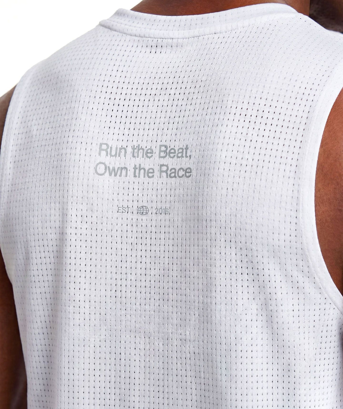 PRE-ORDER Canotta AERO Bianco Uomo - STMN Fitness